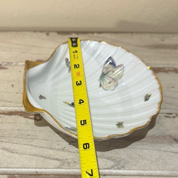 Limoges Clam Shell Trinket Dish - Picture 4 of 6